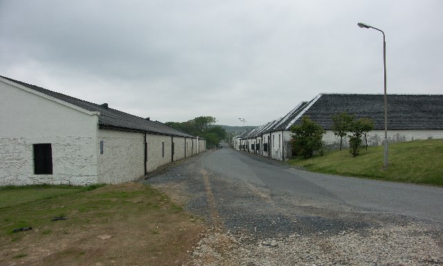 Bonded warehouse of Port Ellen Distillery