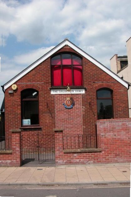 The Salvation Army hall, Swan Street.