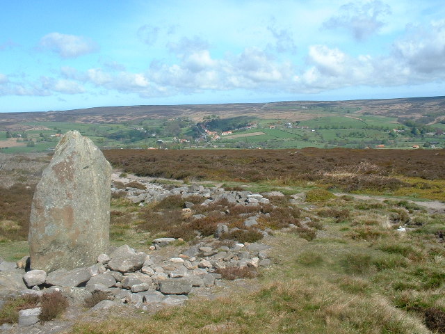 Standing Stone on Ainthorpe Rigg