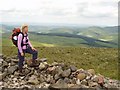 NT8515 : Reaching the Top of Windy Gyle by Christine Westerback