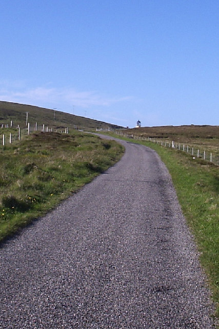 The road to Tiumpan Head
