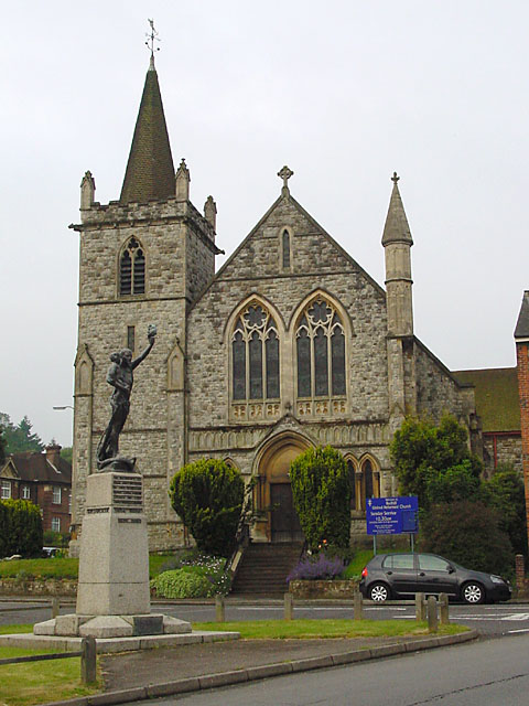 The War Memorial and United Reformed Church
