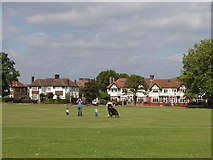 TQ2081 : North Acton Playing Field and Eastfields Road by David Hawgood