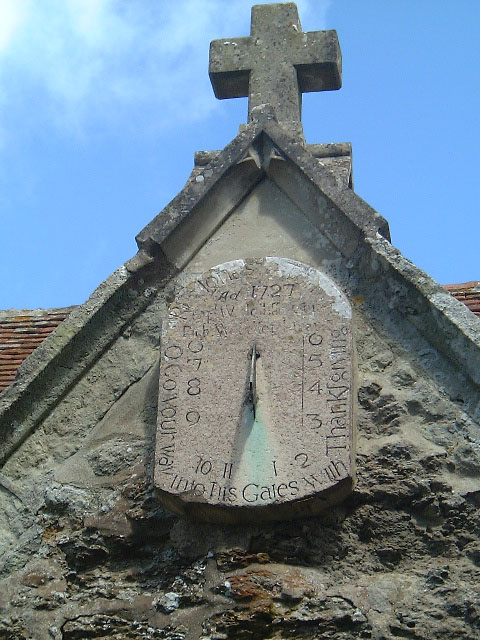 Brighstone Church sundial