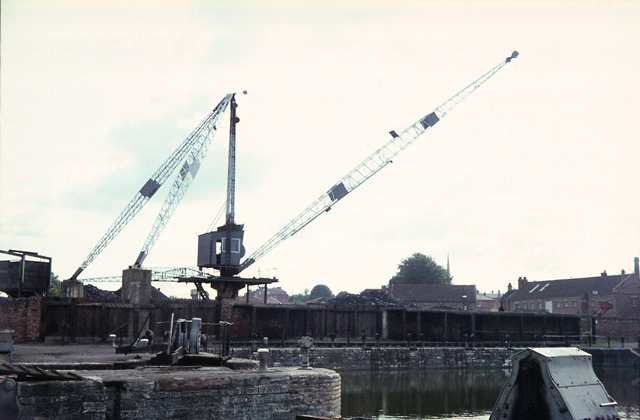 Bridgwater Docks South Side 1968