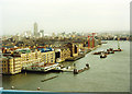 Thames east from upper crossway of Tower Bridge