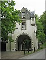 NN5746 : Gatehouse to Meggernie Castle by Rob Burke