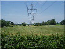 TQ4221 : Electric Transmission Lines by Nigel Freeman