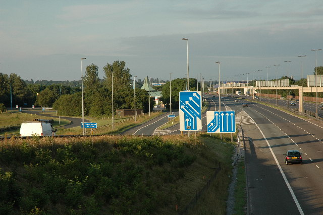 M62 Junction 8