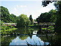 Footbridge over Weaver Navigation