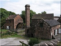 SJ9752 : Cheddleton Flint Mill by Alan Fleming