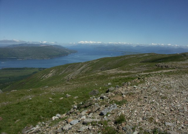 View up Loch Linnhe from near Creag Dhubh