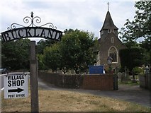 TQ2250 : Buckland Parish Church by Hywel Williams