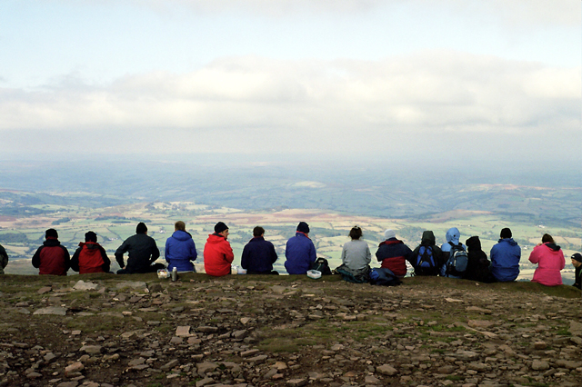 The Summit of Pen y Fan (Brecon Beacons)