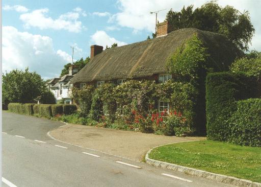 Thatched cottage, Vernham Dean