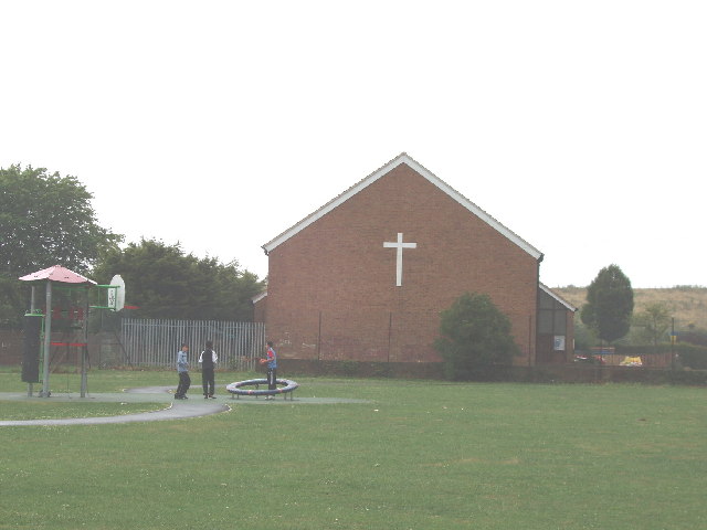 Northolt Grange Free Church (Baptist) and play area