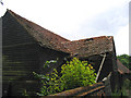 Derelict timber barn, South Weald, Essex