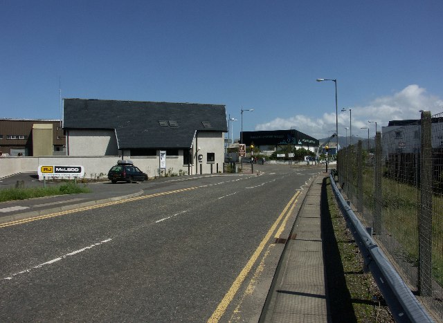 A830 entering Mallaig