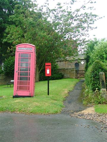 Telephone and Post Box