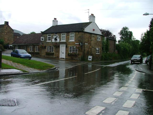 Crossroads, Kirkby-in-Cleveland with the Black Swan