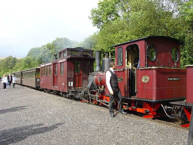 Brecon Mountain Railway. Pontsticill Station