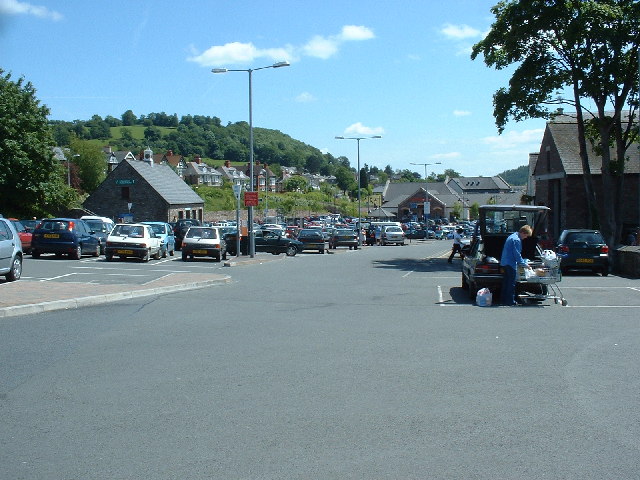 Car park, Brecon