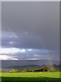 Rainbow over Lake Burwain