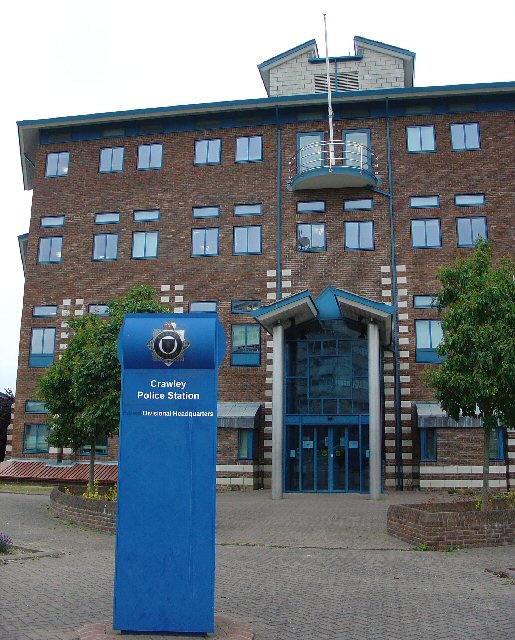 Crawley Police Station © Pete Chapman :: Geograph Britain and Ireland