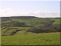 View southwest from the Kingston Russell stone circle towards Abbotsbury Castle