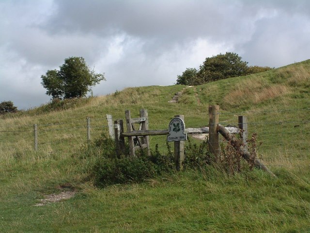 Path to Cissbury Ring