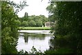 TQ2879 : Lake in Buckingham Palace grounds by Bob Jones
