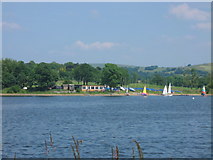 SK0379 : Combs Reservoir Sailing Club by Paul Ashwin