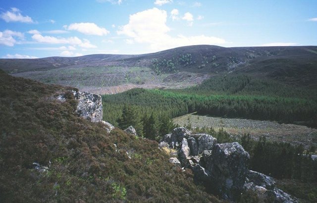 Pass south of Meall Mor,  Monadhliath