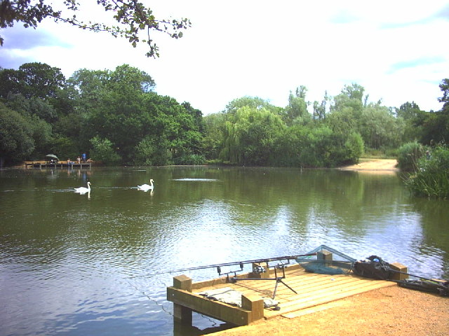Fishing lake, Tooting Bec Common