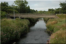 SJ5990 : Bridge over Sankey Brook, Warrington by andy