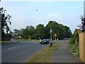 Roundabout on B2195, Horsham, West Sussex