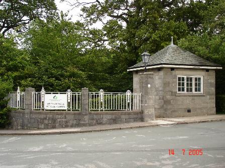 Gatehouse entrance to Abergele hospital