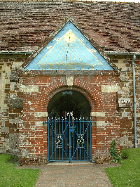 Entrance to Saint Mary's Church, Ellingham