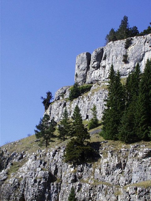 Limestone escarpment - World's End