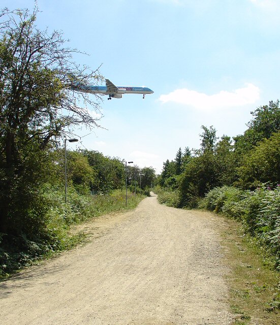 cycle-route-past-gatwick-airport-near-pete-chapman-geograph