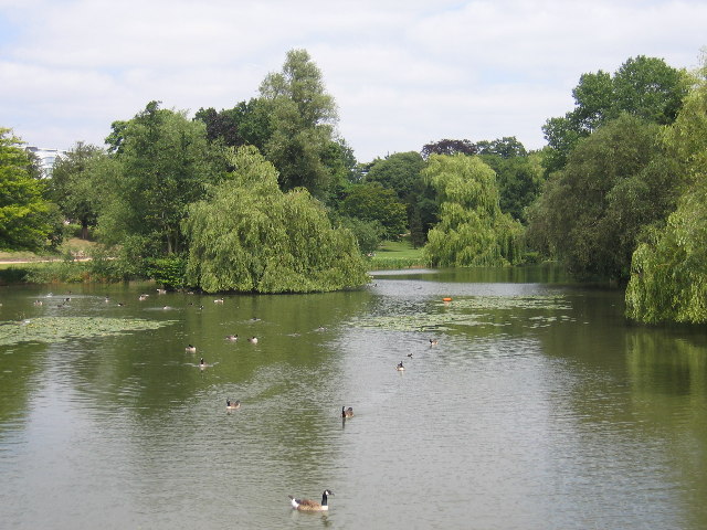 River Leam and the Jephson Gardens, Royal Leamington Spa
