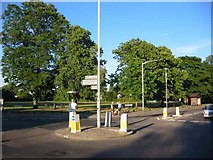 TQ0590 : Mini Roundabout at Harefield by Jack Hill