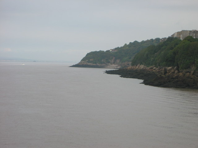 Cliff towards Ladye Bay, Clevedon