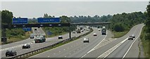 TQ3039 : M23 Junction 10 - A264 (Crawley and East Grinstead) West Sussex. by Pete Chapman