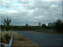 SU3714 : M271 Junction1 & Millbrook Towers, Southampton by GaryReggae
