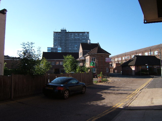 Buildings at the Rear of Tolworth Broadway