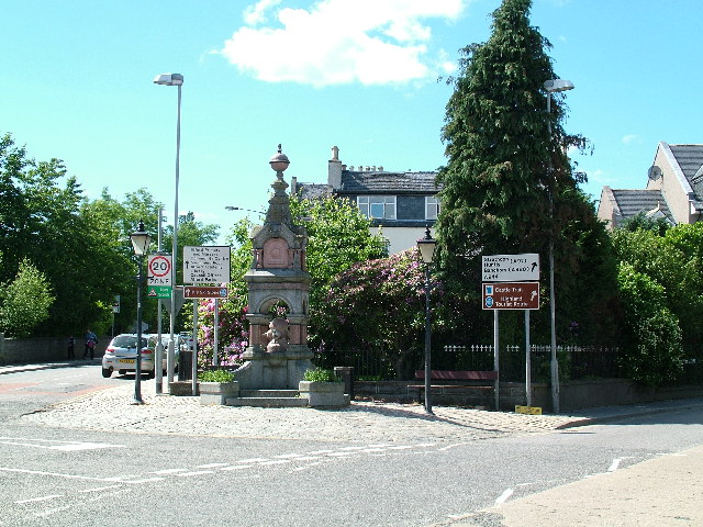 Road Junction in Alford