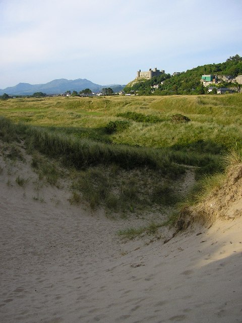Blowout on the dunes at Harlech