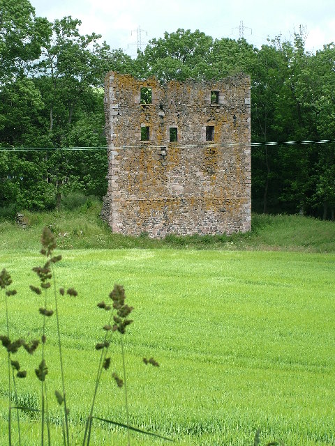 Balquhain Castle Wall