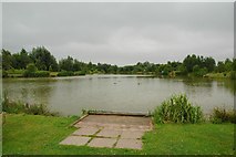 SJ6494 : Partridge Lakes Fishery, Croft by andy